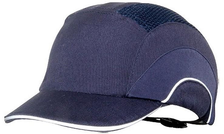 Produktbild JSP Anstoßkappe marine mit 7 cm Schirm