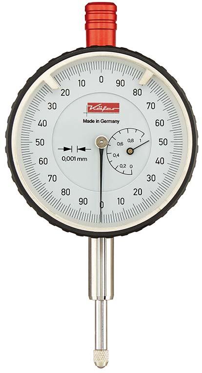 Produktbild Käfer Präzisions Messuhr FM1000T linkslaufend beziffert