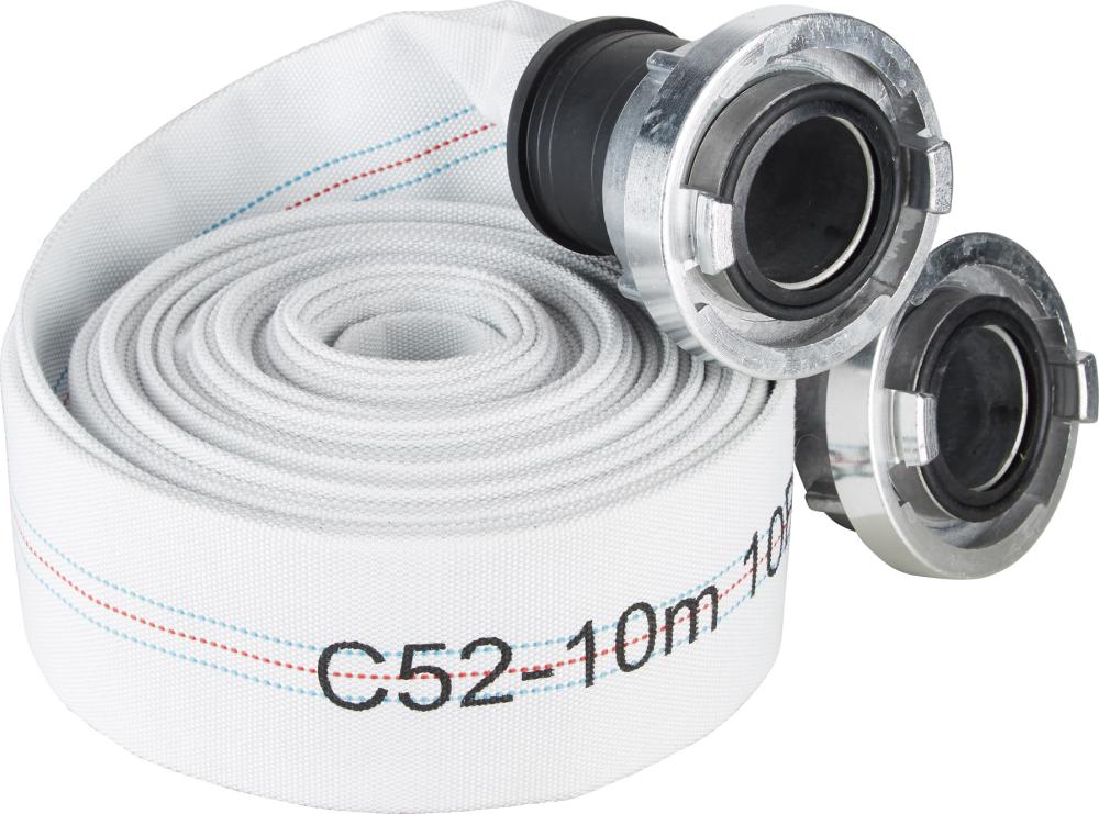 Produktbild Karasto Bauflachschlauch mit C Kupplung 52 mm 20 Meter