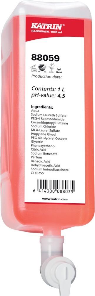 Produktbild Katrin Handwaschseife 6 x 1 Liter inklusive Pumpe