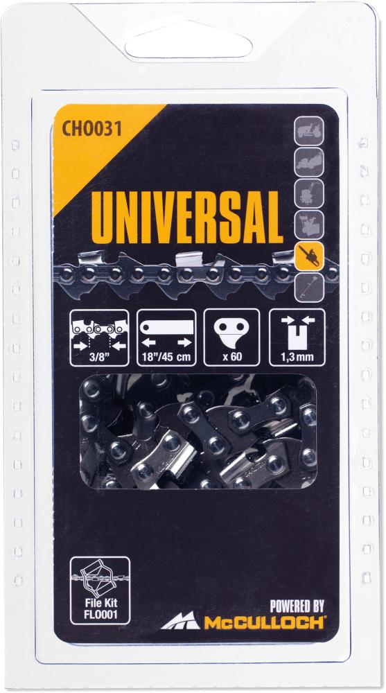 Produktbild Mcculloch Sägekette 45 cm 3/8 Zoll 1,3 mm CHO031