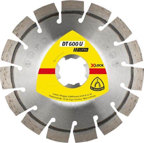 Produktbild Klingspor Diamant Trennscheibe X-LOCK 115 x 22,2 x 2,4 mm DT600 U Supra