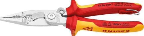 Produktbild Knipex Installationszange 1396200T Elektro VDE 200 mm mit Befestigungsöse