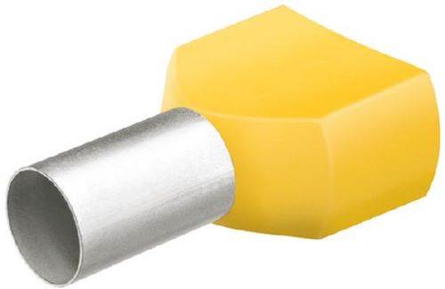 Produktbild Knipex Aderendhülse TWIN 14 mm x 2x6,00 mm2 Pack mit 50 Stück