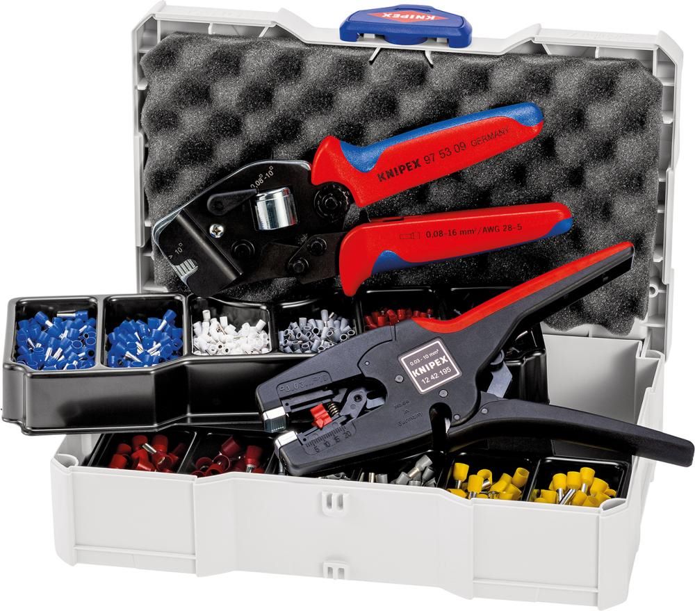 Produktbild Knipex Aderendhülsen Sortiment Drahtschneider 97 90 17