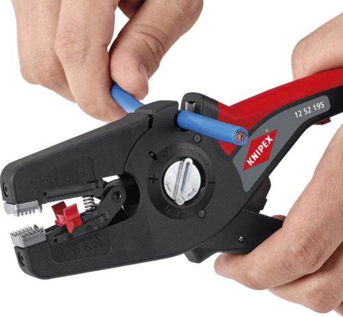 Produktbild Knipex Abisolierzange automatik PreciStrip 16 1252 195 mm bild 3
