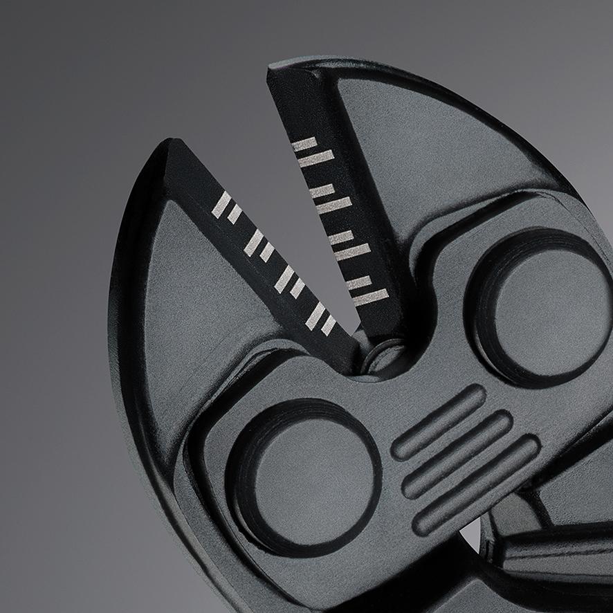 Produktbild Knipex Bolzenabschneider Mini mit Kunststoffgriffen 160 mm bild 4