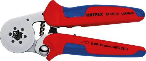 Produktbild Knipex Crimp Hebelzange 975514 für Aderendhülsen selbsteinstellend