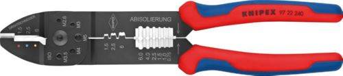 Produktbild Knipex Crimpzange 9722 240 mm 0,75 bis 6 mm2