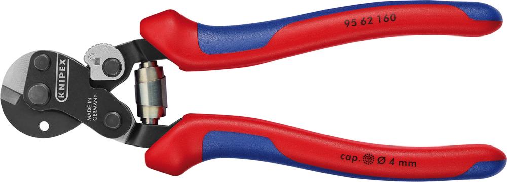 Produktbild Knipex  Drahtseilschere mit Mehrkomponenten Griffen 160 mm
