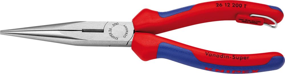 Produktbild Knipex Storchschnabelzange gerade 200 mm poliert 2K