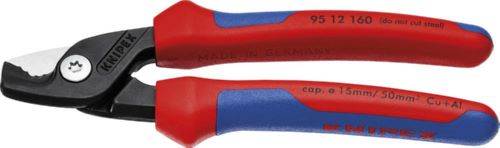 Produktbild Knipex Kabelschere StepCut 9512 160 mm schlanke Kopfform