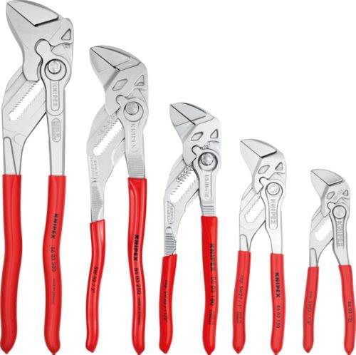 Produktbild Knipex Zangenschlüssel Set 001955S4 in Rolltasche 5 Teile