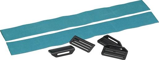 Produktbild Kronen Hansa Ersatzriemen Set 4 teilig türkis für Knieschoner