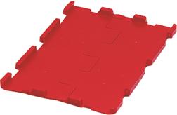 Produktbild Lakape Klappdeckel rot für Transportkasten VTK 600