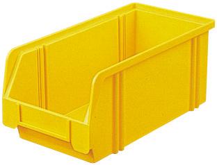 Produktbild Lakape Sichtlagerkasten LK 3A gelb 290/266x140x130 mm