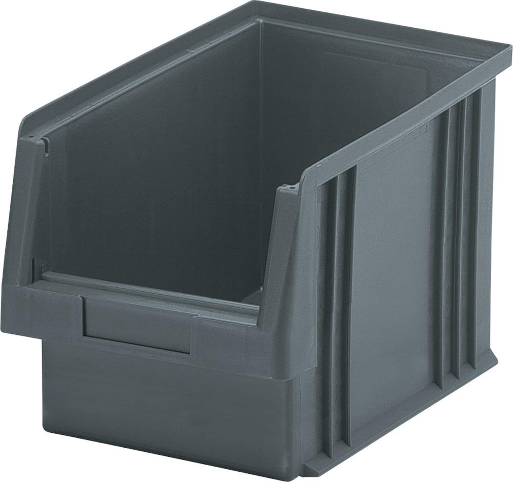 Produktbild Lakape Sichtlagerkasten PLK 2A grau 330/297x213x200 mm