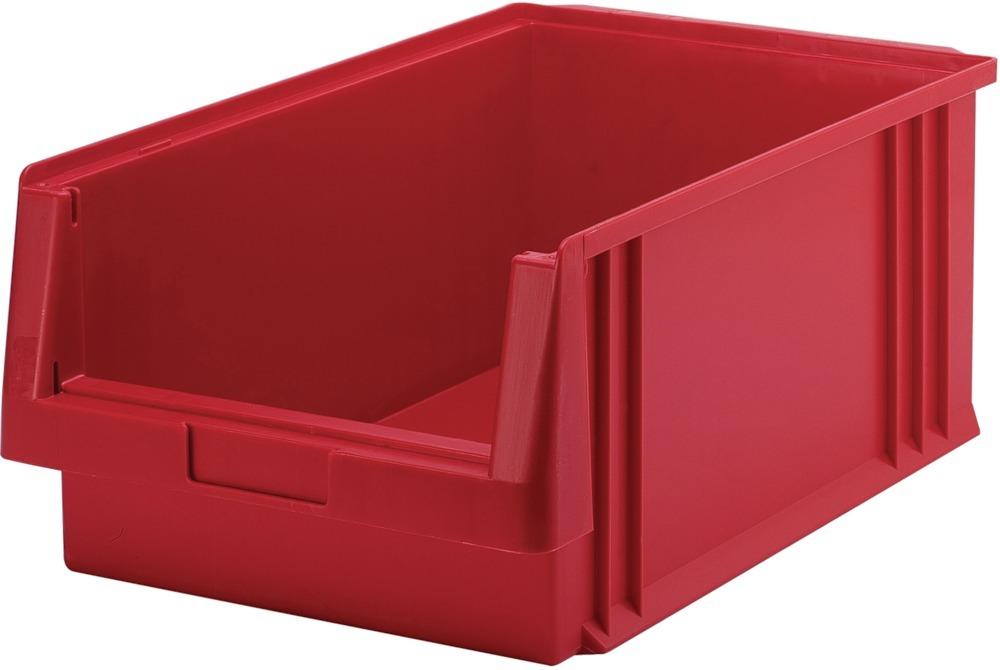 Produktbild Lakape Sichtlagerkasten PLK 1 rot 500/465x315x200 mm