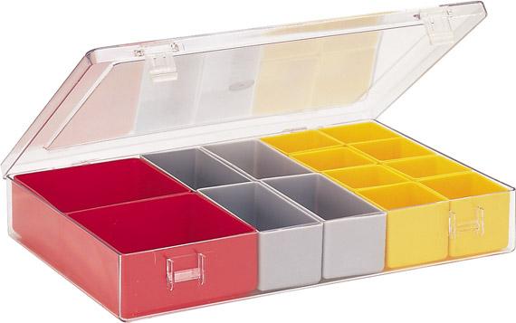 Produktbild Lakape Sortimentkasten mit Deckel 307x225x50 mm Typ 4.05