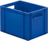 Produktbild Lakape Stapeltransportkasten TK 400x300x270 mm blau