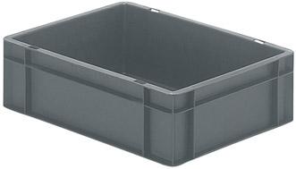 Produktbild Lakape Stapeltransportkasten TK 400x300x120 mm grau