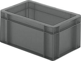 Produktbild Lakape Stapeltransportkasten TK 300x200x145 mm grau