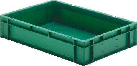 Produktbild Lakape Stapeltransportkasten TK 600x400x120 mm grün