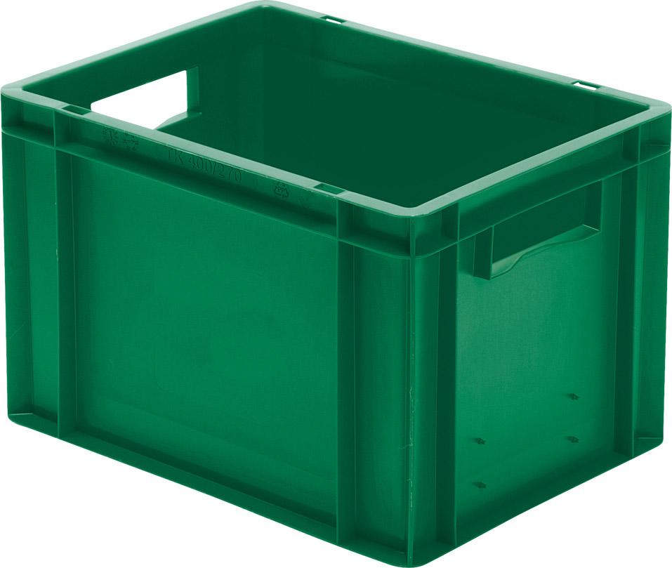Produktbild Lakape Stapeltransportkasten TK 400x300x270 mm grün