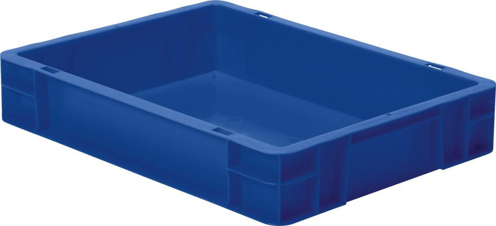 Produktbild Lakape Stapeltransportkasten TK 400x300x75 mm blau