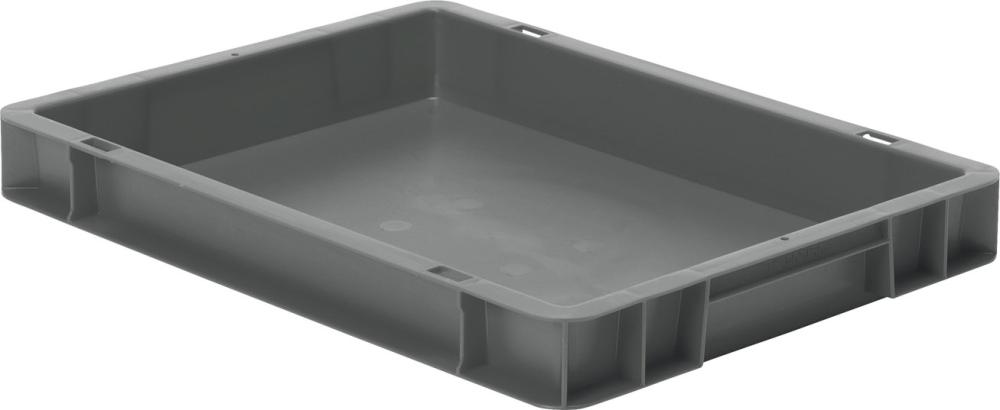 Produktbild Lakape Stapeltransportkasten TK 400x300x50 mm grau