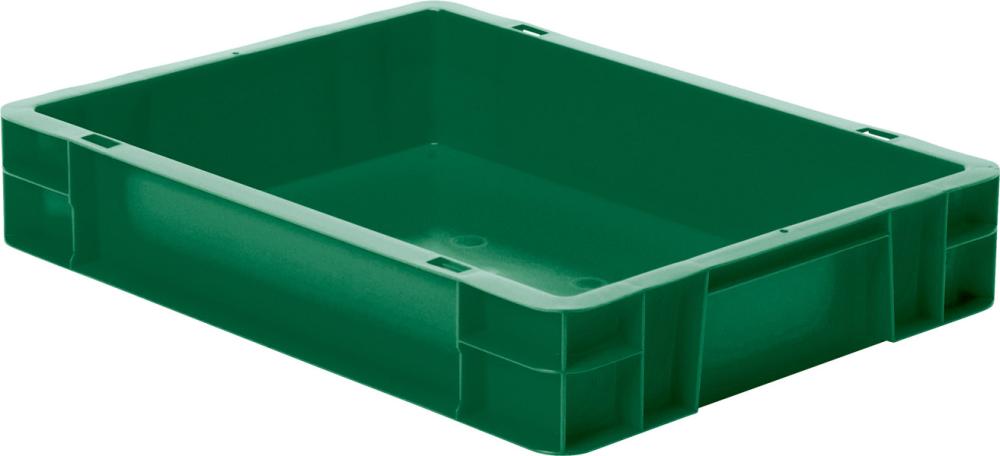 Produktbild Lakape Stapeltransportkasten TK 400x300x75 mm grün