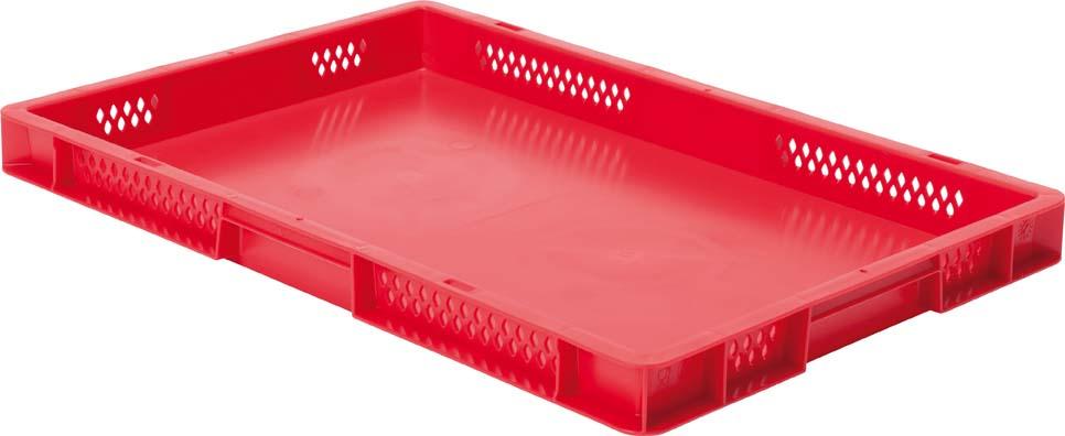 Produktbild Lakape Transportstapelkasten TK 600x400x50 mm rot
