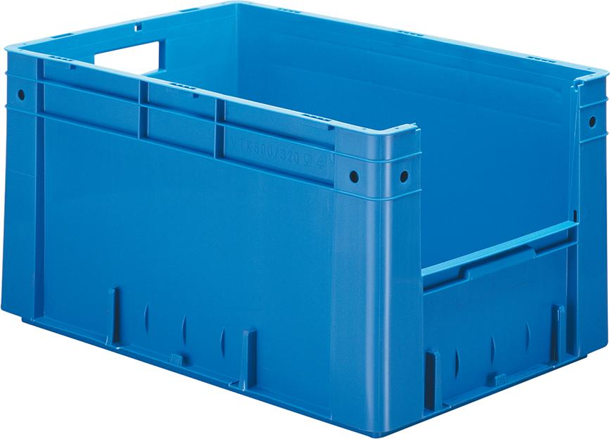 Produktbild Lakape Schwerlast Transportkasten VTK 600/320-4 blau