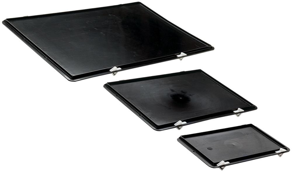 Produktbild Lakape Verschlussdeckel schwarz für Kastenmaß 300x200 mm