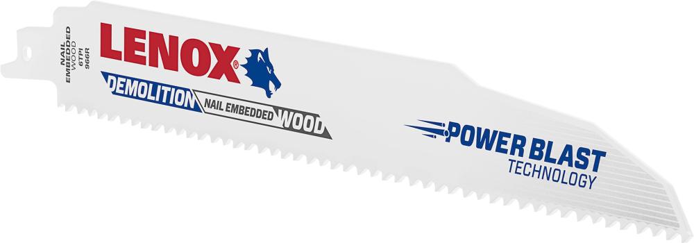 Produktbild Lenox Säbelsägeblatt Bimetall 229x25x1,6 mm 10 Zähne bild 2