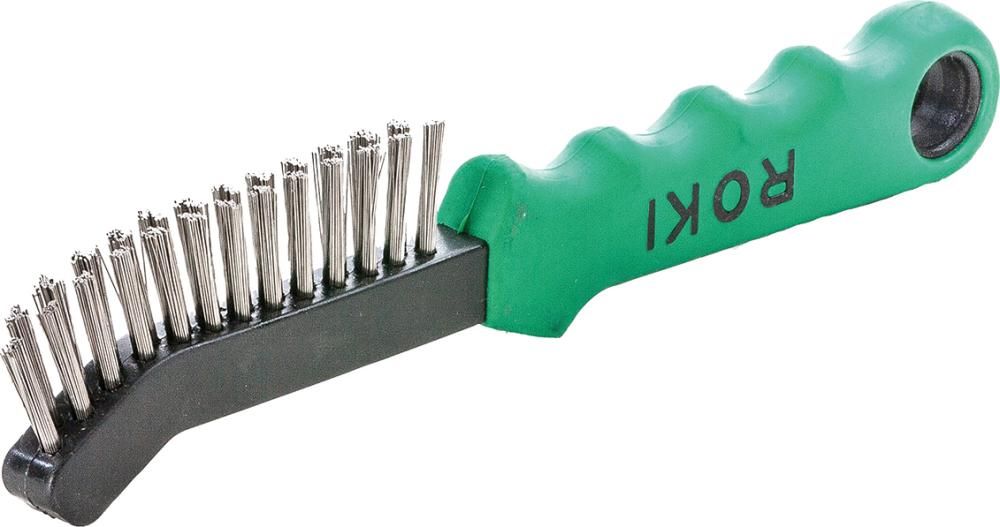 Produktbild Lessmann Bremssattelbürste ROKI Stahldraht V4A rostfrei 0,3 mm