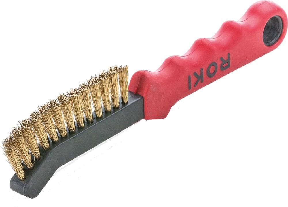 Produktbild Lessmann Drahtbürste ROKI Messing gewellt 0,25 mm