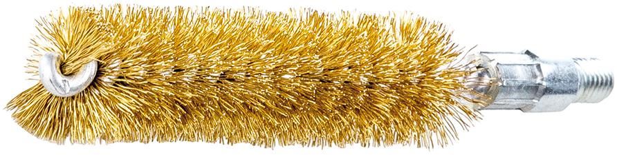 Produktbild Lessmann Rohrbürste mit Gewinde M6 Durchmesser 20 mm Messing gewellt 15 mm