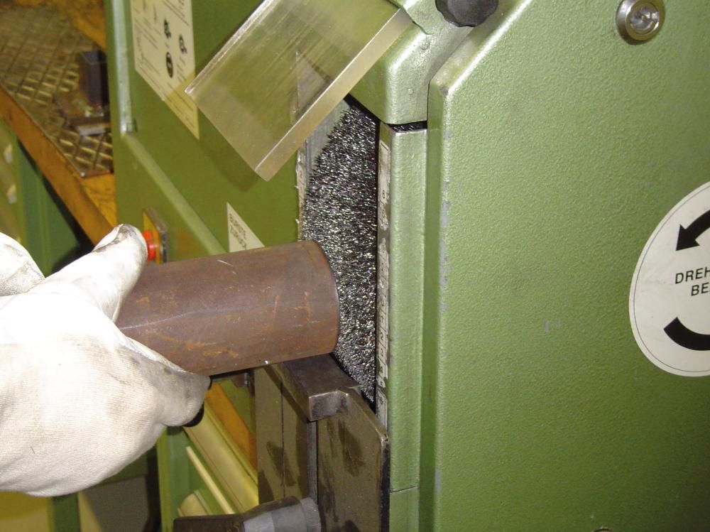 Produktbild Lessmann Rundbürste Stahldraht 178 x 23/26 mm gewellt 0,3 mm bild 2