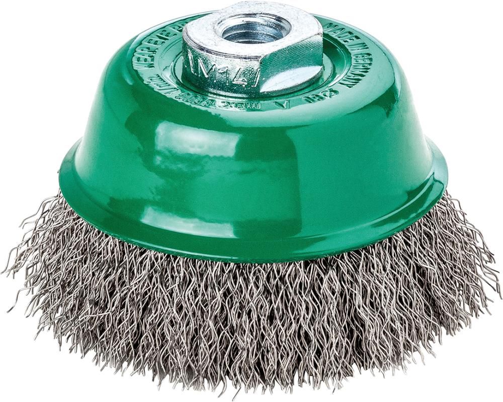 Produktbild Lessmann Topfbürste V4A M14 gewellt 65 x 0,3 mm