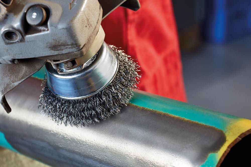 Produktbild Lessmann Topfbürste Stahldraht gewellt 80 x 0,35 mm bild 2