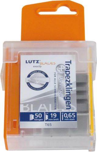 Produktbild Lutz Blades Trapezklinge Standard TGL 0,65mm Spender mit 50 Stück bild 2