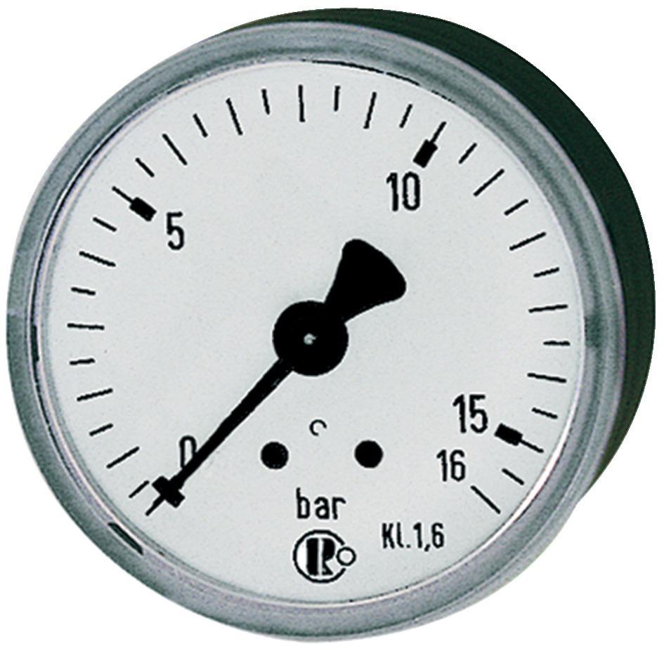 Produktbild Manometer D 50 mm 0 bis 16 bar G1/4 Zoll