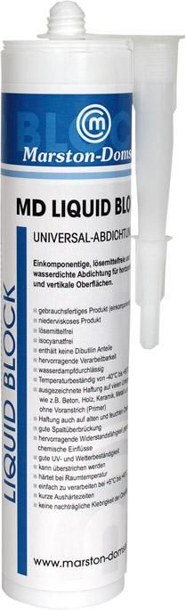 Produktbild Marston Domsel Dichtmittel MD Liquid Block Kartusche mit 440 g