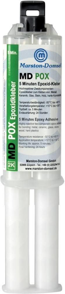 Produktbild Marston Domsel Epoxidkleber MD-pox 1:1 Doppelspritze mit 25 g
