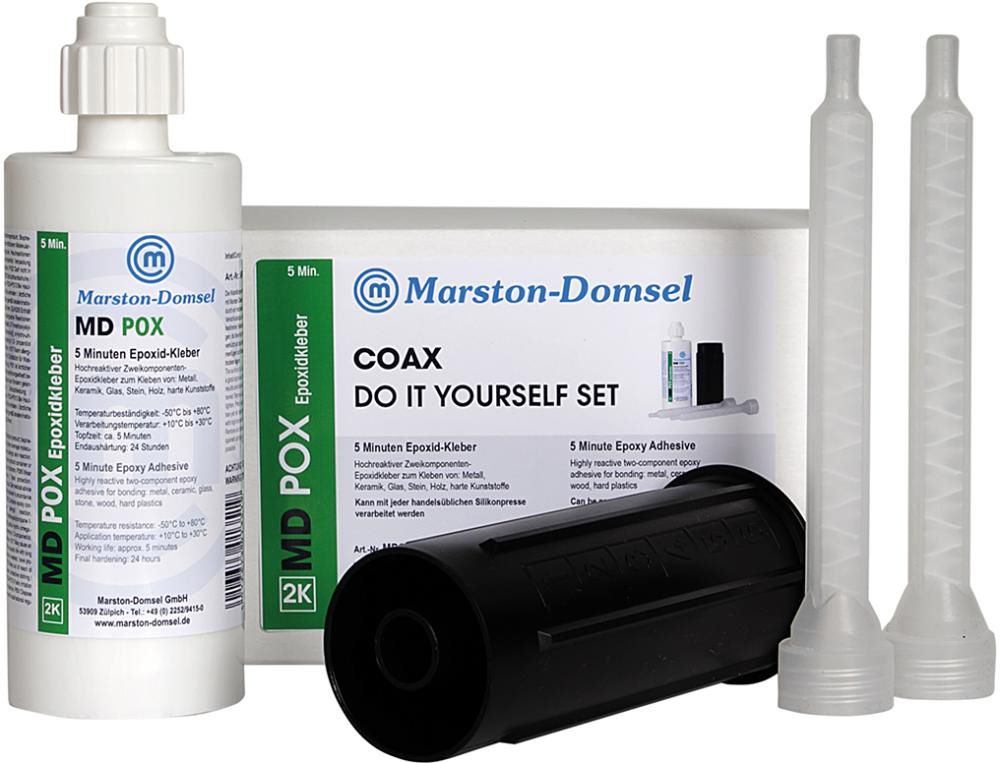 Produktbild Marston Domsel Epoxidkleber MD-pox 1:1 Doppelspritze mit 150 g