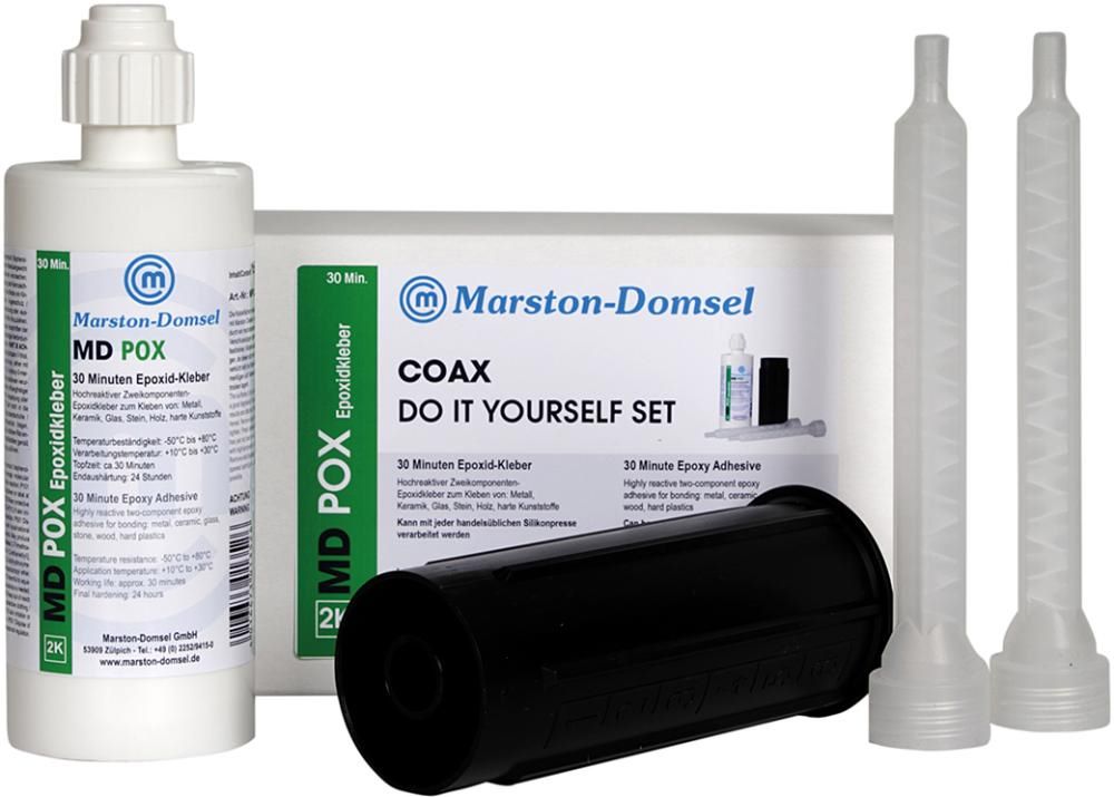 Produktbild Marston Domsel Epoxidkleber MD-pox 30 Min 1:1 Doppelspritze mit 150 g