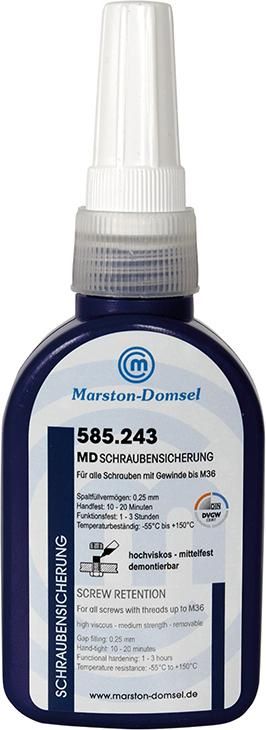 Produktbild Marston Domsel Schraubensicherung MD585.243 Flasche mit 50 g