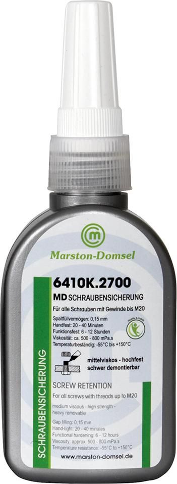 Produktbild Marston Domsel Schraubensicherung MD6410K Flasche mit 50 g