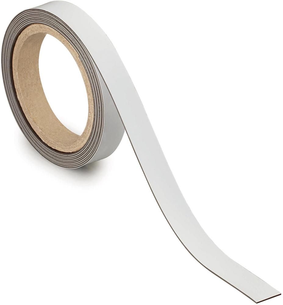 Produktbild Maul Kennzeichnungsband magnetisch weiß 2 cm x 3 Meter